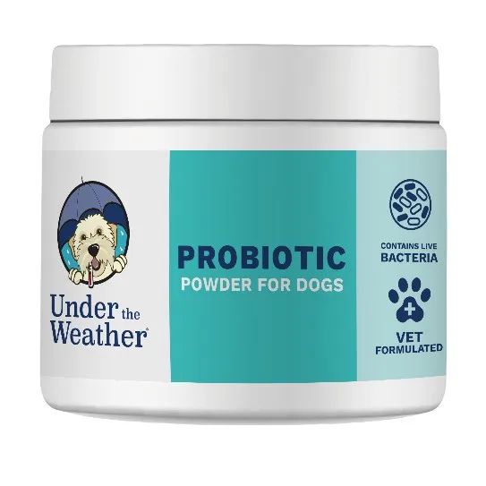 4.23oz Under the Weather Dog Probiotic Powder - Health/First Aid